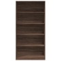 Armario madera contrachapada color roble marrón 100x50x200 cm de , Armarios roperos - Ref: Foro24-3307735, Precio: 206,49 €, ...