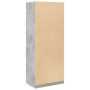 Armario de madera de ingeniería gris hormigón 80x50x200 cm de , Armarios roperos - Ref: Foro24-3307723, Precio: 173,99 €, Des...