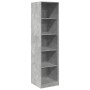 Grau-betonfarbener Sperrholzschrank 50x50x200 cm von , Kleiderschränke - Ref: Foro24-3307714, Preis: 144,99 €, Rabatt: %