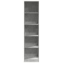 Armario de madera contrachapada gris hormigón 50x50x200 cm de , Armarios roperos - Ref: Foro24-3307714, Precio: 143,76 €, Des...