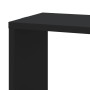 Corner wall shelf made of black engineered wood, measuring 45x45x147 cm. by , Shelves and shelves - Ref: Foro24-852637, Price...