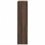 Engineered wood radiator cover in brown oak, 78x20x82 cm. by , Accessories for heating radiators - Ref: Foro24-852732, Price:...