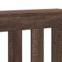 Engineered wood radiator cover in brown oak, 78x20x82 cm. by , Accessories for heating radiators - Ref: Foro24-852732, Price:...