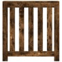 Engineered smoked oak radiator cover 78x20x82cm by , Accessories for heating radiators - Ref: Foro24-852730, Price: 48,88 €, ...