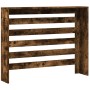 Radiator cover in smoked oak wood color, 104x20x82 cm. by , Accessories for heating radiators - Ref: Foro24-852694, Price: 66...