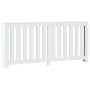 Engineered wood radiator cover in white, 175x20x82 cm. by , Accessories for heating radiators - Ref: Foro24-852753, Price: 86...