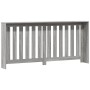 Engineered wood radiator cover in Sonoma gray, 175x20x82 cm by , Accessories for heating radiators - Ref: Foro24-852758, Pric...