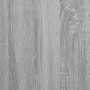 Engineered wood radiator cover in Sonoma gray, 175x20x82 cm by , Accessories for heating radiators - Ref: Foro24-852758, Pric...