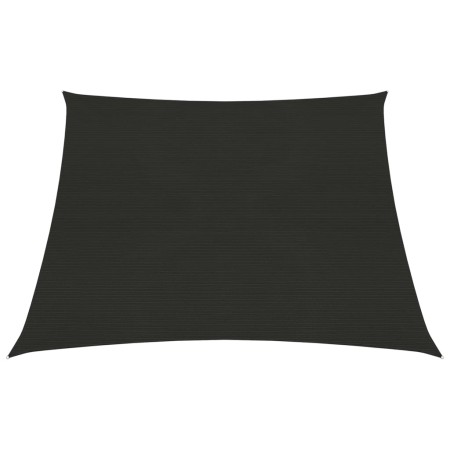 Toldo de vela HDPE negro 160 g/m² 3/4x2 m de vidaXL, Sombrillas - Ref: Foro24-311763, Precio: 18,80 €, Descuento: %