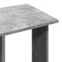 Wheeled cabinet made of gray concrete engineered wood, 102x38x110cm. by , Clothing and closet storage - Ref: Foro24-848034, P...