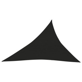 Black HDPE sail awning 160 g/m² 3x4x5 m by vidaXL, Umbrellas - Ref: Foro24-311751, Price: 23,99 €, Discount: %