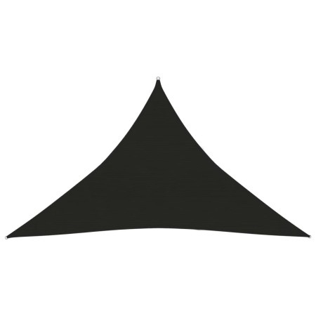 Toldo de vela negro HDPE 160 g/m² 5x5x6 m de vidaXL, Sombrillas - Ref: Foro24-311760, Precio: 24,84 €, Descuento: %