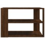 Mesa de centro madera ingeniería roble marrón 59,5x59,5x40 cm de , Mesas de centro - Ref: Foro24-834256, Precio: 56,99 €, Des...