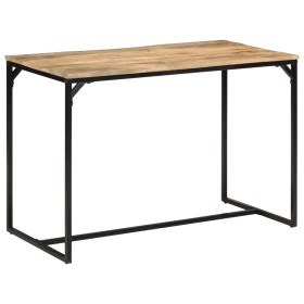 Massiver Esstisch aus grobem Mangoholz 110x55x75 cm von , Küchen- und Esstische - Ref: Foro24-374078, Preis: 138,99 €, Rabatt: %