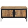 Solid rough mango wood coffee table 80x50x40 cm by , Coffee table - Ref: Foro24-374065, Price: 167,57 €, Discount: %