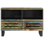 Solid acacia wood TV stand 70x34x46 cm by , CD and DVD storage - Ref: Foro24-377445, Price: 120,99 €, Discount: %