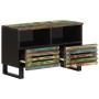 Solid acacia wood TV stand 70x34x46 cm by , CD and DVD storage - Ref: Foro24-377445, Price: 120,99 €, Discount: %