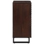 Solid mango wood sideboard 60x34x75 cm by , Lockers and storage cabinets - Ref: Foro24-377453, Price: 176,14 €, Discount: %