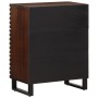 Solid mango wood sideboard 60x34x75 cm by , Lockers and storage cabinets - Ref: Foro24-377453, Price: 176,14 €, Discount: %