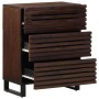 Solid mango wood sideboard 60x34x75 cm by , Lockers and storage cabinets - Ref: Foro24-377453, Price: 176,14 €, Discount: %