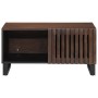 Mesa de centro madera maciza mango marrón 80x51x40 cm de , Mesas de centro - Ref: Foro24-377458, Precio: 125,66 €, Descuento: %