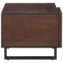 Mesa de centro madera maciza mango marrón 80x51x40 cm de , Mesas de centro - Ref: Foro24-377458, Precio: 125,66 €, Descuento: %