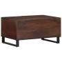 Mesa de centro madera maciza mango marrón 80x51x40 cm de , Mesas de centro - Ref: Foro24-377458, Precio: 125,66 €, Descuento: %