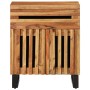 Mesita de noche madera maciza mango marrón 50x34x60 cm de , Mesitas de noche - Ref: Foro24-377493, Precio: 100,89 €, Descuent...