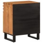 Mesita de noche madera maciza mango marrón 50x34x60 cm de , Mesitas de noche - Ref: Foro24-377493, Precio: 100,89 €, Descuent...