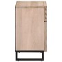 Massiver Nachttisch aus grobem Mangoholz 50x34x60 cm von , Nachttische - Ref: Foro24-377491, Preis: 98,87 €, Rabatt: %