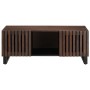 Mesa de centro de madera maciza mango marrón 100x55x40 cm de , Mesas de centro - Ref: Foro24-377498, Precio: 175,99 €, Descue...