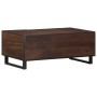 Mesa de centro de madera maciza mango marrón 100x55x40 cm de , Mesas de centro - Ref: Foro24-377498, Precio: 175,99 €, Descue...