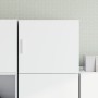 Engineered wood white wall cabinet 45x42.5x40 cm by , Sideboards - Ref: Foro24-846103, Price: 46,71 €, Discount: %