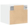 Engineered wood white wall cabinet 45x42.5x40 cm by , Sideboards - Ref: Foro24-846103, Price: 46,71 €, Discount: %