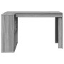 Office desk made of gray engineered wood, measuring 123.5x73.5x75 cm. by , Desks - Ref: Foro24-847987, Price: 105,19 €, Disco...