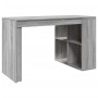 Escritorio de oficina madera ingeniería gris 123,5x73,5x75 cm de , Escritorios - Ref: Foro24-847987, Precio: 105,19 €, Descue...