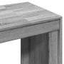 Office desk made of gray engineered wood, measuring 123.5x73.5x75 cm. by , Desks - Ref: Foro24-847987, Price: 105,19 €, Disco...