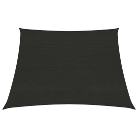 Toldo de vela negro HDPE 160 g/m² 3/4x3 m de vidaXL, Sombrillas - Ref: Foro24-311764, Precio: 39,99 €, Descuento: %