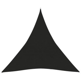 Toldo de vela negro HDPE 160 g/m² 5x5x5 m de vidaXL, Sombrillas - Ref: Foro24-311757, Precio: 39,54 €, Descuento: %