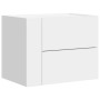 Wall-mounted bedside tables, set of 2, white, 45x30x35 cm by , Nightstands - Ref: Foro24-848326, Price: 105,32 €, Discount: %