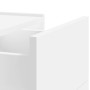 Wall-mounted bedside tables, set of 2, white, 45x30x35 cm by , Nightstands - Ref: Foro24-848326, Price: 105,32 €, Discount: %