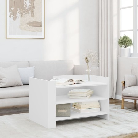 White engineered wood coffee table 80x50x50 cm by , Coffee table - Ref: Foro24-848339, Price: 80,07 €, Discount: %