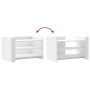 Mesa de centro madera de ingeniería blanca 80x50x50 cm de , Mesas de centro - Ref: Foro24-848339, Precio: 83,05 €, Descuento: %