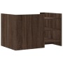 Mesa de centro de madera de ingeniería marrón roble 80x50x50 cm de , Mesas de centro - Ref: Foro24-848345, Precio: 84,63 €, D...