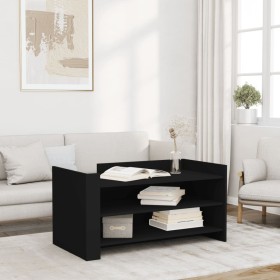 Black engineered wood coffee table 100x50x50 cm by , Coffee table - Ref: Foro24-848347, Price: 106,99 €, Discount: %