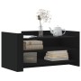 Mesa de centro de madera de ingeniería negra 100x50x50 cm de , Mesas de centro - Ref: Foro24-848347, Precio: 106,99 €, Descue...