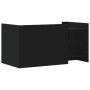 Mesa de centro de madera de ingeniería negra 100x50x50 cm de , Mesas de centro - Ref: Foro24-848347, Precio: 106,99 €, Descue...