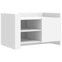 Mesa de centro madera de ingeniería blanca 80x50x50 cm de , Mesas de centro - Ref: Foro24-848353, Precio: 89,19 €, Descuento: %