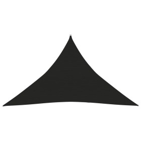 Black HDPE sail shade 160 g/m² 3.5x3.5x4.9 m by vidaXL, Umbrellas - Ref: Foro24-311752, Price: 16,86 €, Discount: %