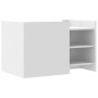 Mesa de centro madera de ingeniería blanca 80x50x50 cm de , Mesas de centro - Ref: Foro24-848353, Precio: 89,19 €, Descuento: %